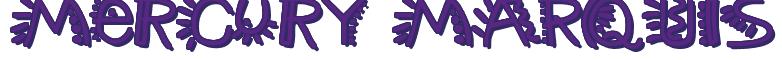 Rendering -Mercury MARQUIS - using Manic Pop Thrill 