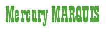 Rendering -Mercury MARQUIS - using Bill Board