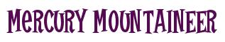 Rendering -Mercury MOUNTAINEER - using Cooper Latin