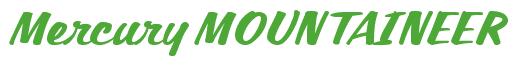 Rendering -Mercury MOUNTAINEER - using Casual Script