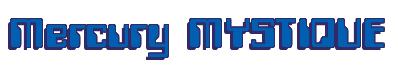 Rendering -Mercury MYSTIQUE - using Computer Font