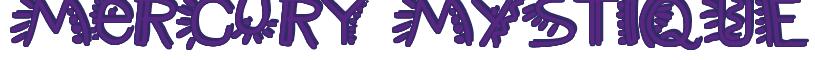 Rendering -Mercury MYSTIQUE - using Manic Pop Thrill 