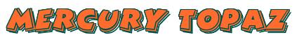 Rendering -Mercury TOPAZ - using Comic Strip