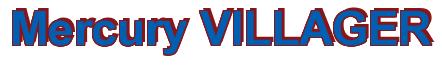 Rendering -Mercury VILLAGER - using Arial Bold