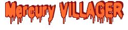 Rendering -Mercury VILLAGER - using Head Injuries