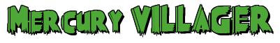 Rendering -Mercury VILLAGER - using Poster