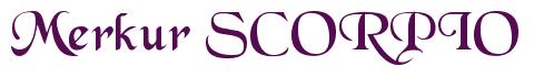 Rendering -Merkur SCORPIO - using Black Chancery