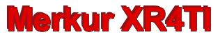 Rendering -Merkur XR4TI - using Arial Bold