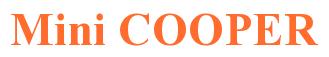Rendering -Mini COOPER - using Times New Roman Bold