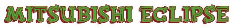 Rendering -Mitsubishi ECLIPSE - using FinkBold