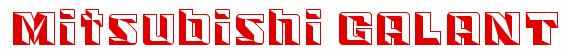 Rendering -Mitsubishi GALANT - using Race JLS
