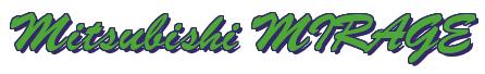Rendering -Mitsubishi MIRAGE - using Brush Script