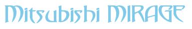 Rendering -Mitsubishi MIRAGE - using Saga