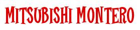 Rendering -Mitsubishi MONTERO - using Cooper Latin