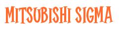 Rendering -Mitsubishi SIGMA - using Cooper Latin