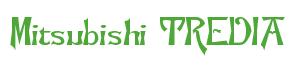 Rendering -Mitsubishi TREDIA - using Manchuria