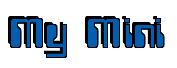Rendering -My Mini - using Computer Font