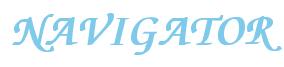 Rendering -NAVIGATOR - using Zapf Chancery