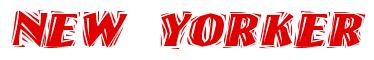 Rendering -NEW YORKER - using Cut Ragged