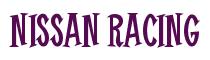 Rendering -NISSAN RACING - using Cooper Latin