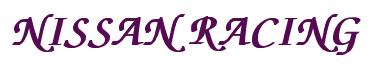Rendering -NISSAN RACING - using Zapf Chancery