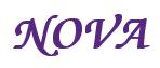 Rendering -NOVA - using Zapf Chancery