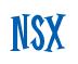 Rendering -NSX - using Cooper Latin