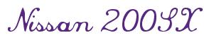 Rendering -Nissan 200SX - using Commercial Script