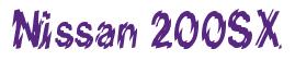 Rendering -Nissan 200SX - using Nervous