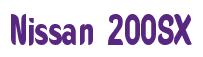 Rendering -Nissan 200SX - using Callimarker