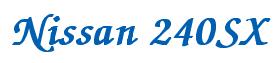 Rendering -Nissan 240SX - using Zapf Chancery