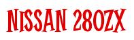 Rendering -Nissan 280ZX - using Cooper Latin