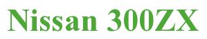 Rendering -Nissan 300ZX - using Times New Roman Bold