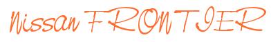Rendering -Nissan FRONTIER - using Neville Script