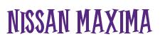 Rendering -Nissan MAXIMA - using Cooper Latin