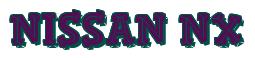 Rendering -Nissan NX - using FinkBold