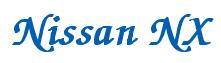 Rendering -Nissan NX - using Zapf Chancery