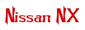 Rendering -Nissan NX - using Manchuria
