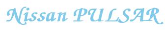 Rendering -Nissan PULSAR - using Zapf Chancery