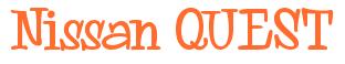 Rendering -Nissan QUEST - using Whoa Whoa