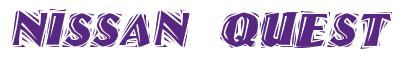 Rendering -Nissan QUEST - using Cut Ragged