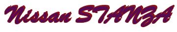 Rendering -Nissan STANZA - using Brush Script