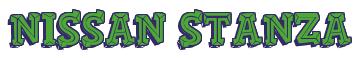 Rendering -Nissan STANZA - using FinkBold
