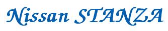 Rendering -Nissan STANZA - using Zapf Chancery