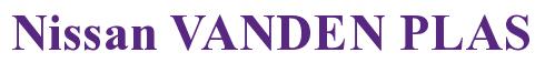 Rendering -Nissan VANDEN PLAS - using Times New Roman Bold