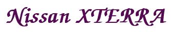Rendering -Nissan XTERRA - using Zapf Chancery