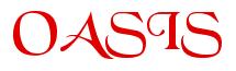 Rendering -OASIS - using Black Chancery
