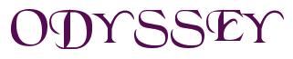 Rendering -ODYSSEY - using Black Chancery