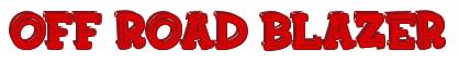 Rendering -OFF ROAD BLAZER - using FinkBold
