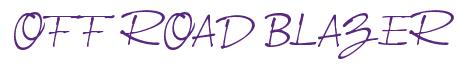 Rendering -OFF ROAD BLAZER - using Neville Script